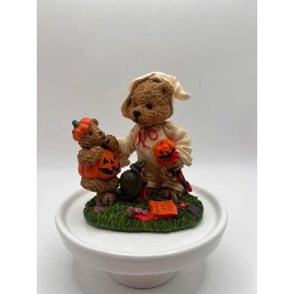 Halloween Bears Trick or Treat 4.5" Resin Figurine